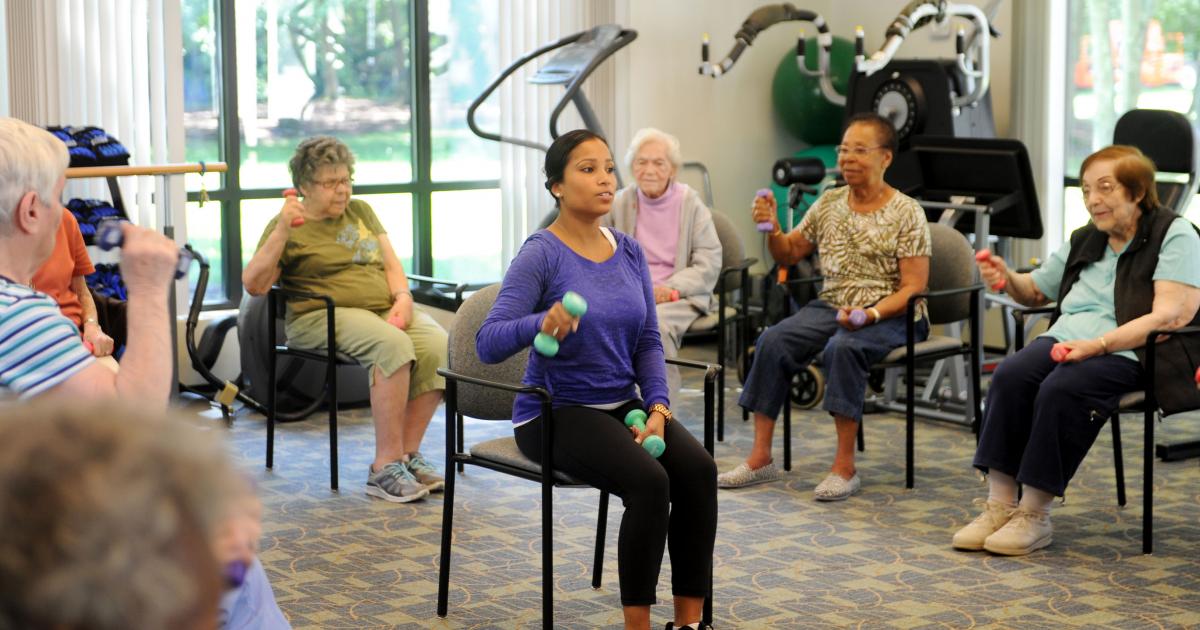 Senior Living Wellness Program Hebrew SeniorLife